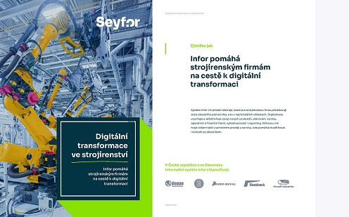 Digitální transformace ve strojírenství
